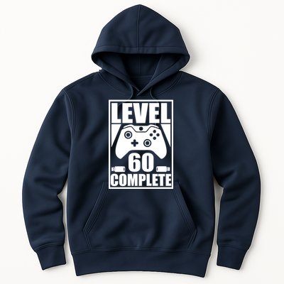 Level 60 Complete Video Gamer 60th Birthday Hoodie