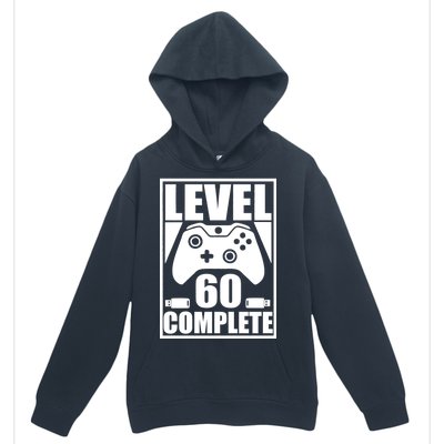 Level 60 Complete Video Gamer 60th Birthday Urban Pullover Hoodie