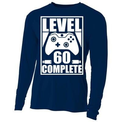 Level 60 Complete Video Gamer 60th Birthday Cooling Performance Long Sleeve Crew