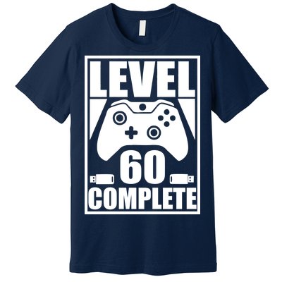 Level 60 Complete Video Gamer 60th Birthday Premium T-Shirt