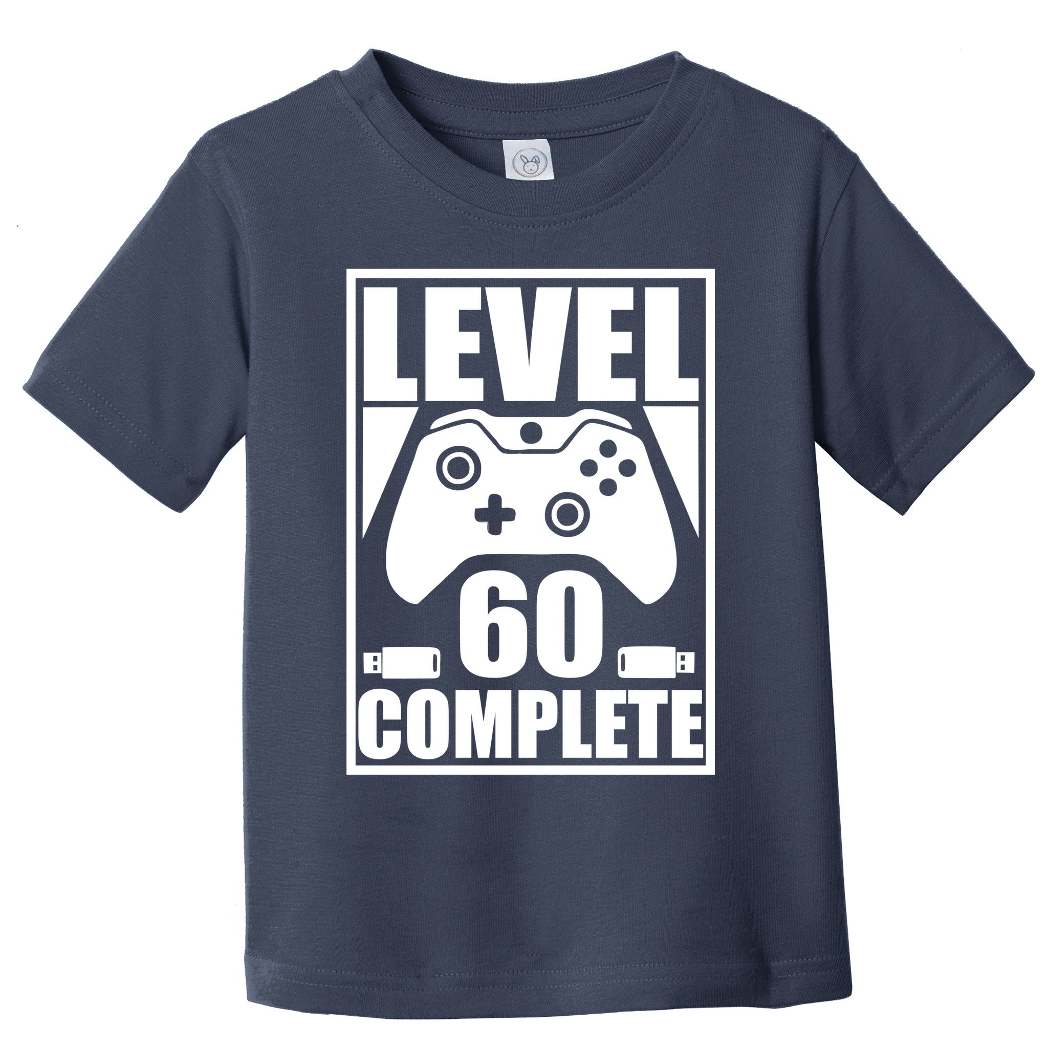 Level 60 Complete Video Gamer 60th Birthday Toddler T-Shirt