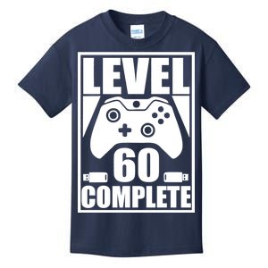 Level 60 Complete Video Gamer 60th Birthday Kids T-Shirt