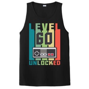 Level 60 Unlocked Funny Retro Gamer Birthday PosiCharge Competitor Tank