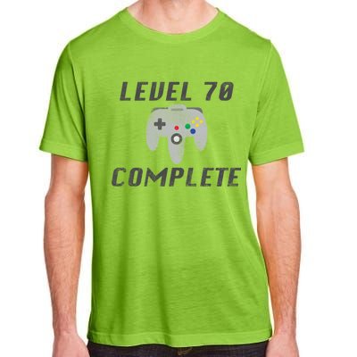 Level 70 Complete 70th Birthday Adult ChromaSoft Performance T-Shirt