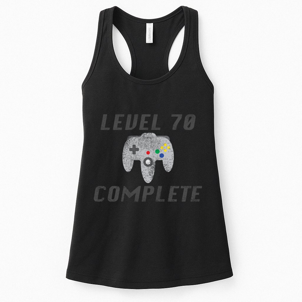 Level 70 Complete 70th Birthday Womens Tank Top