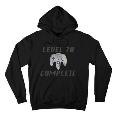 Level 70 Complete 70th Birthday Tall Hoodie