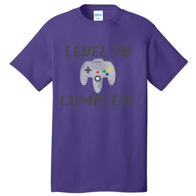 Level 70 Complete 70th Birthday Tall T-Shirt