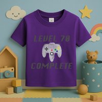Level 70 Complete 70th Birthday Toddler T-Shirt