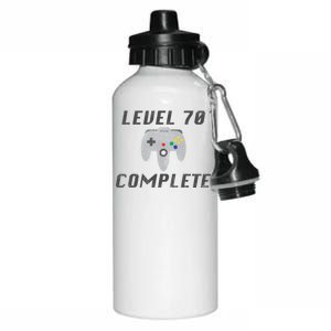 Level 70 Complete 70th Birthday Aluminum Water Bottle