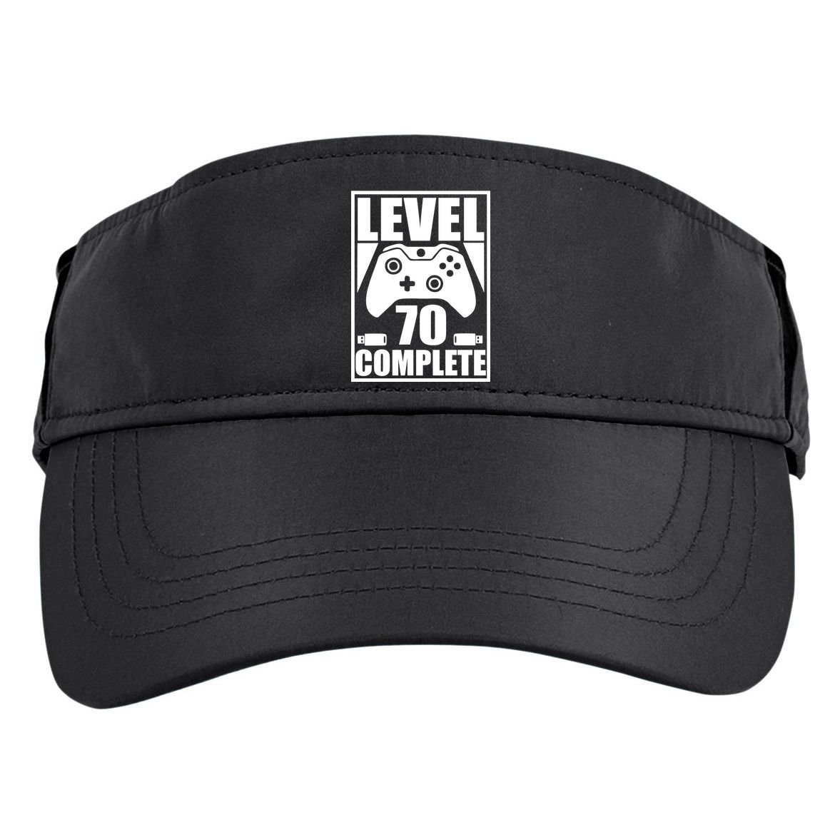 Level 70 Complete Video Gamer 70th Birthday Adult Drive Performance Visor
