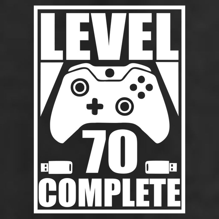 Level 70 Complete Video Gamer 70th Birthday Adult Drive Performance Visor
