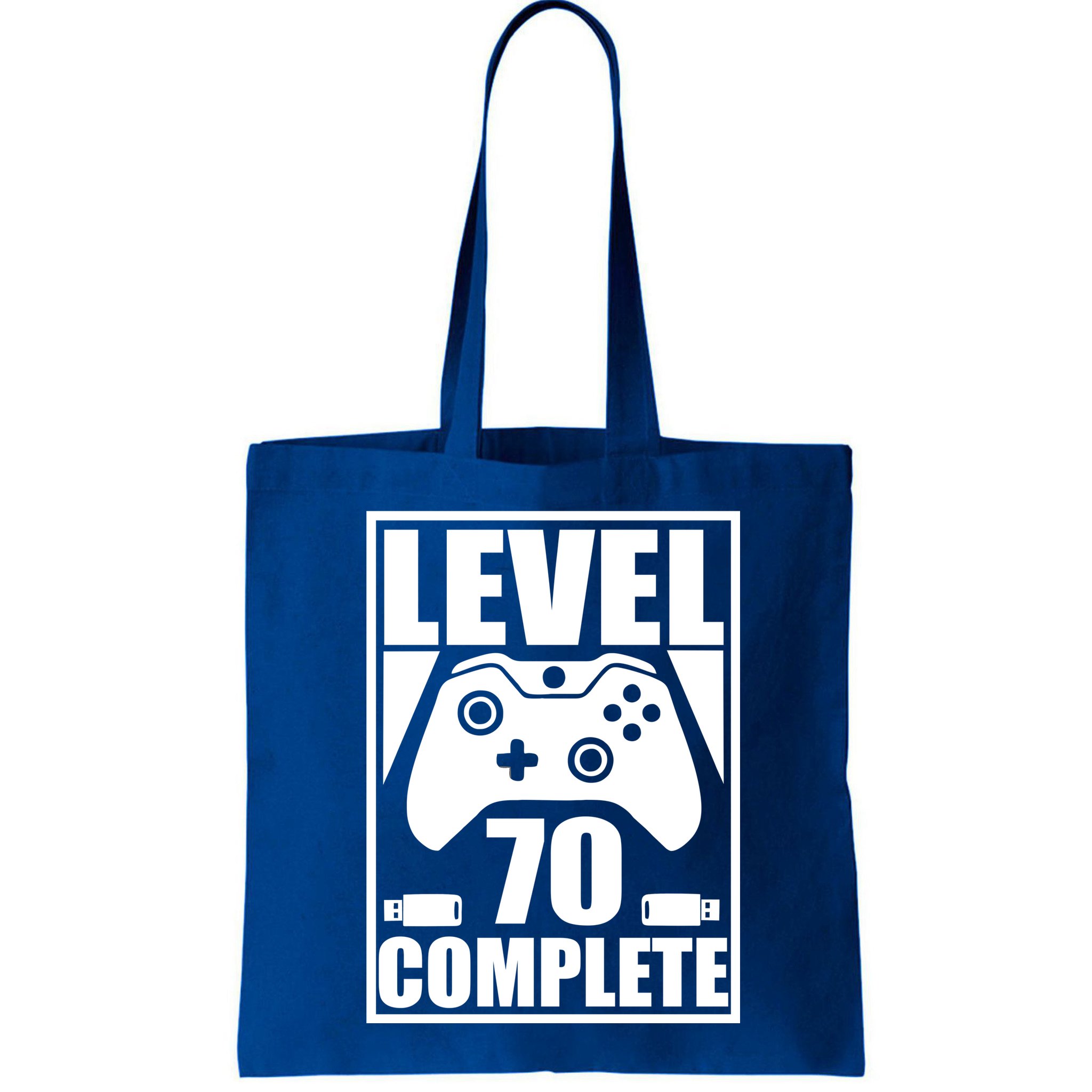 Level 70 Complete Video Gamer 70th Birthday Bag