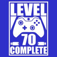Level 70 Complete Video Gamer 70th Birthday Premium T-Shirt