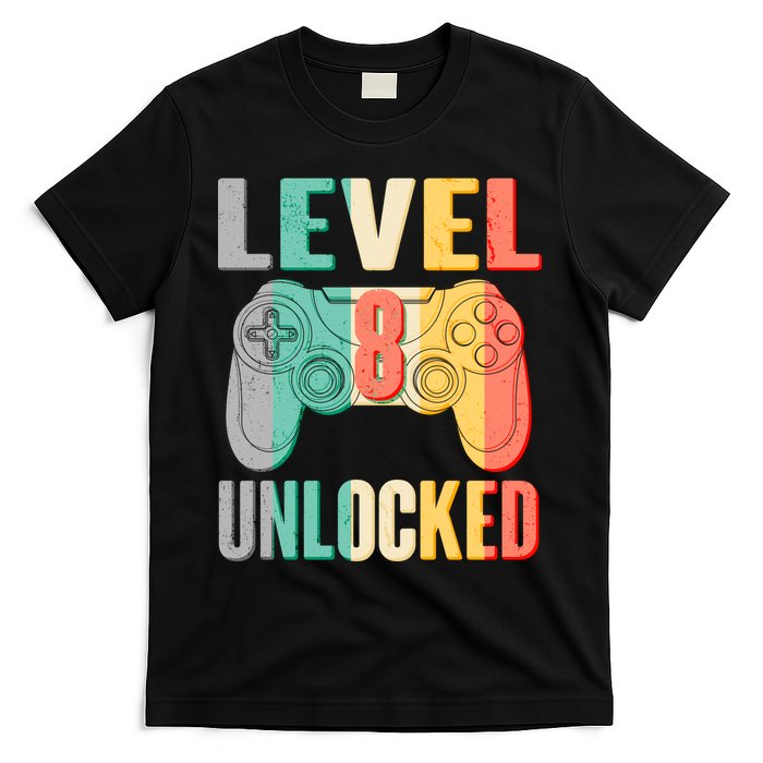 Level 8 Unlocked Eight Years Old T-Shirt