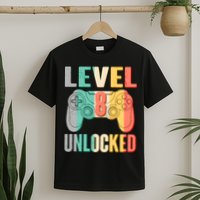 Level 8 Unlocked Eight Years Old T-Shirt
