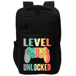 Level 8 Unlocked Eight Years Old Impact Tech Backpack