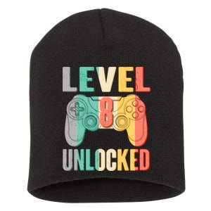 Level 8 Unlocked Eight Years Old Short Acrylic Beanie