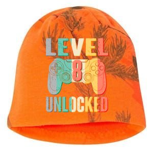 Level 8 Unlocked Eight Years Old Kati - Camo Knit Beanie