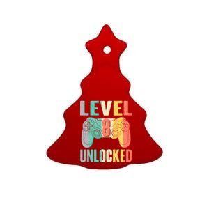 Level 8 Unlocked Eight Years Old Ceramic Tree Ornament