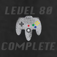 Level 80 Complete 80th Birthday Adult Drive Performance Visor