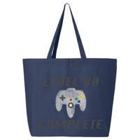 Level 80 Complete 80th Birthday 25L Jumbo Tote