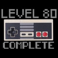Level 80 Complete Retro Gamer 80th Birthday 16 in Basic Backpack