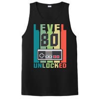 Level 80 Unlocked Funny Retro Gamer Birthday PosiCharge Competitor Tank