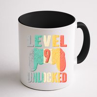 Level 9 Unlocked Nine Years Old Mug