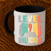 Level 9 Unlocked Nine Years Old Mug