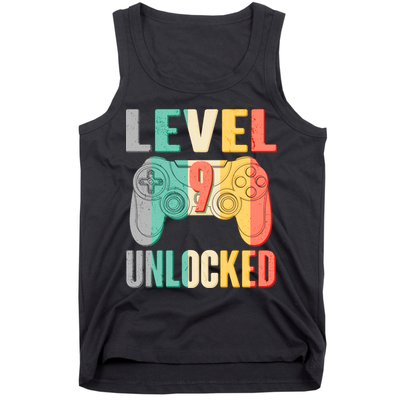 Level 9 Unlocked Nine Years Old Tank Top