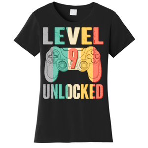 Level 9 Unlocked Nine Years Old Women's T-Shirt