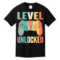 Level 9 Unlocked Nine Years Old Kids T-Shirt