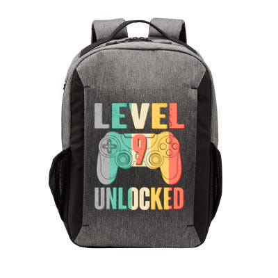 Level 9 Unlocked Nine Years Old Vector Backpack
