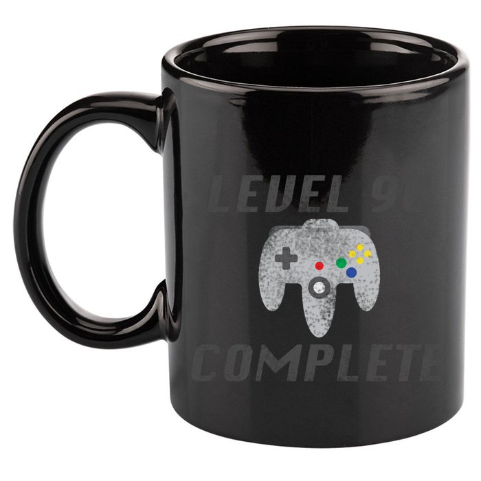 Level 90 Complete 90th Birthday 11oz C Handle Ceramic Mug