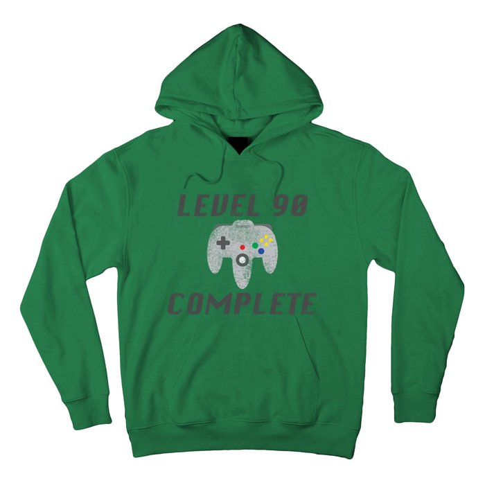 Level 90 Complete 90th Birthday Hoodie