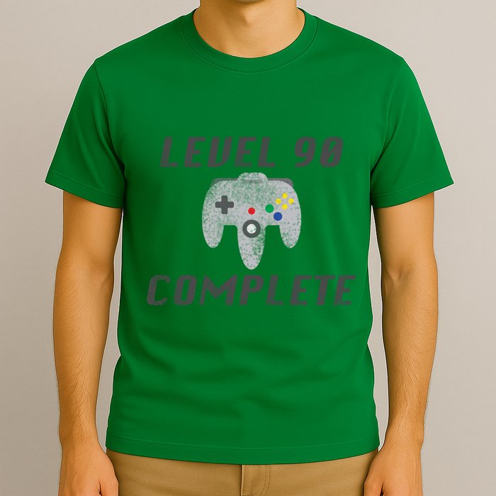 Level 90 Complete 90th Birthday T-Shirt