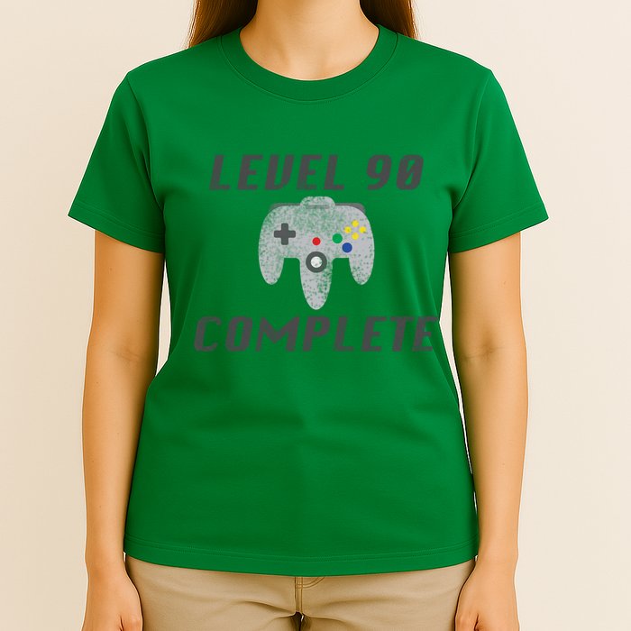 Level 90 Complete 90th Birthday T-Shirt