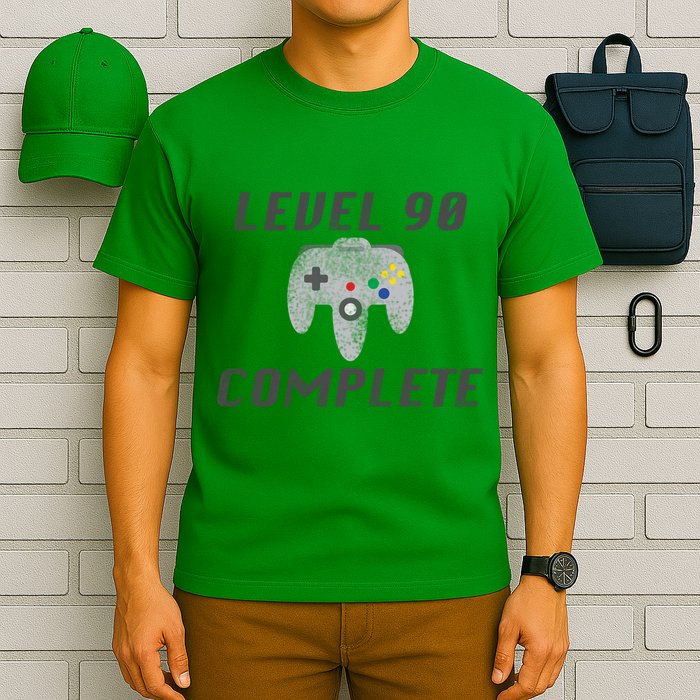Level 90 Complete 90th Birthday T-Shirt