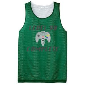 Level 90 Complete 90th Birthday Mesh Reversible Basketball Jersey Tank