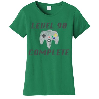 Level 90 Complete 90th Birthday Women's T-Shirt