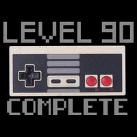 Level 90 Complete Retro Gamer 90th Birthday Cooling Performance Crew T-Shirt