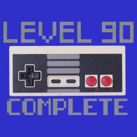 Level 90 Complete Retro Gamer 90th Birthday Zip Tote Bag