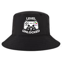 Level Seven Unlocked 7th Birthday Cool Comfort Performance Bucket Hat