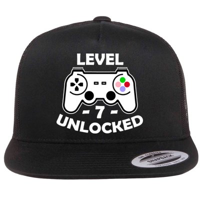 Level Seven Unlocked 7th Birthday Flatbill Hat