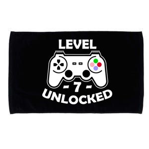 Level Seven Unlocked 7th Birthday Microfiber Hand Towel