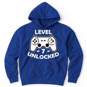 Level Seven Unlocked 7th Birthday Hoodie