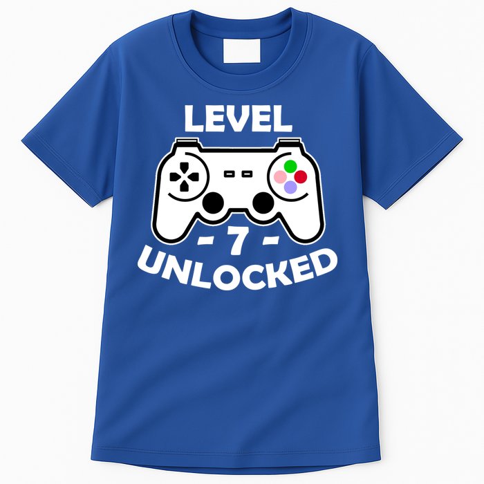 Level Seven Unlocked 7th Birthday Tall T-Shirt