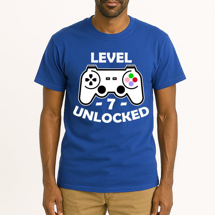 Level Seven Unlocked 7th Birthday Tall T-Shirt