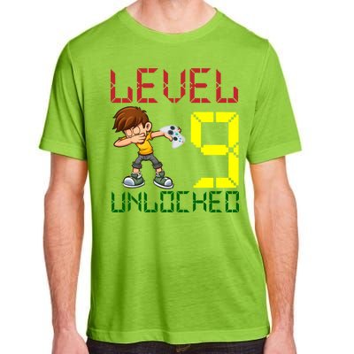 Level Up Age 9 Unlocked Adult ChromaSoft Performance T-Shirt