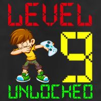 Level Up Age 9 Unlocked Cool Comfort Performance Bucket Hat